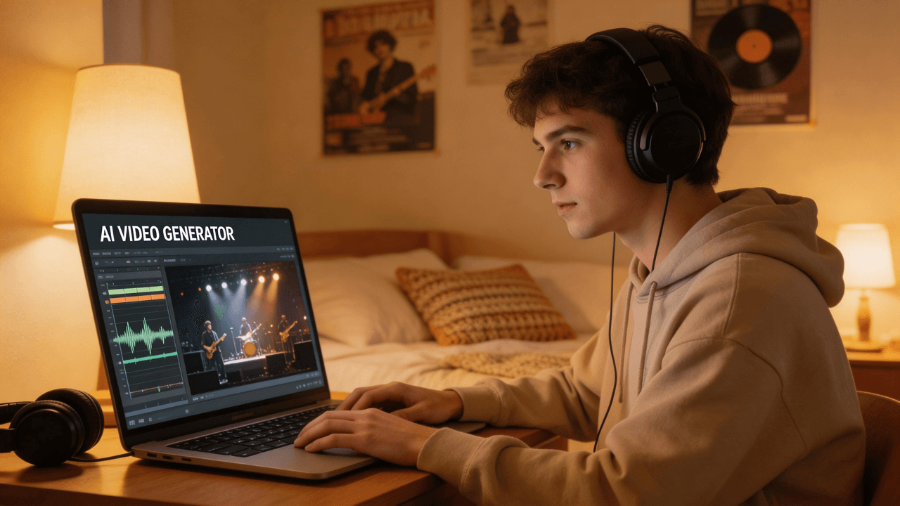 Create a Music Video Without Filming Equipment [2026]
